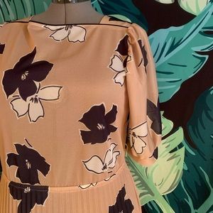 Vintage pleated dress